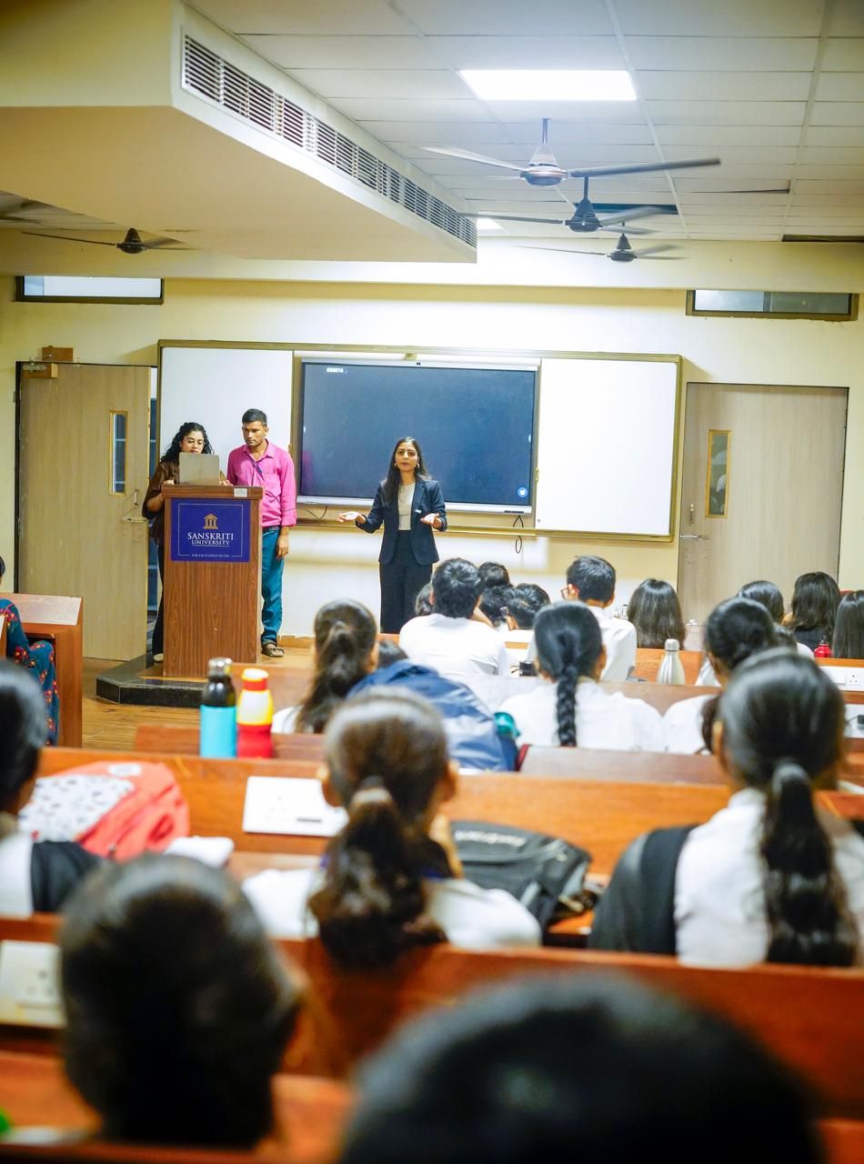 Infiheal Facilitates Suicide Prevention Workshop at Sanskriti University, Mathura - Image 1