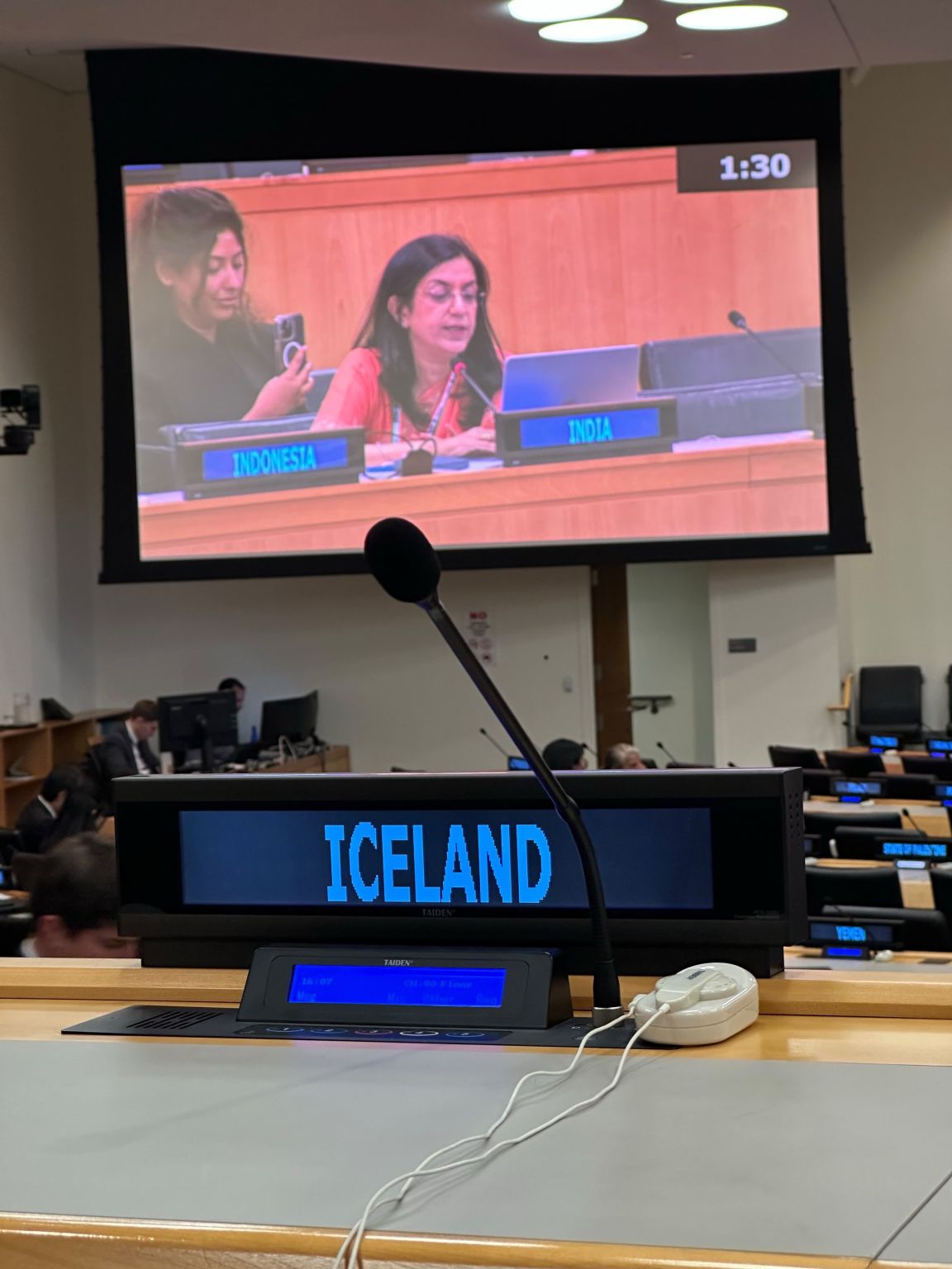 Srishti Srivastava Speaks at the United Nations Headquarters, 81st UN General Assembly, New York - Image 4