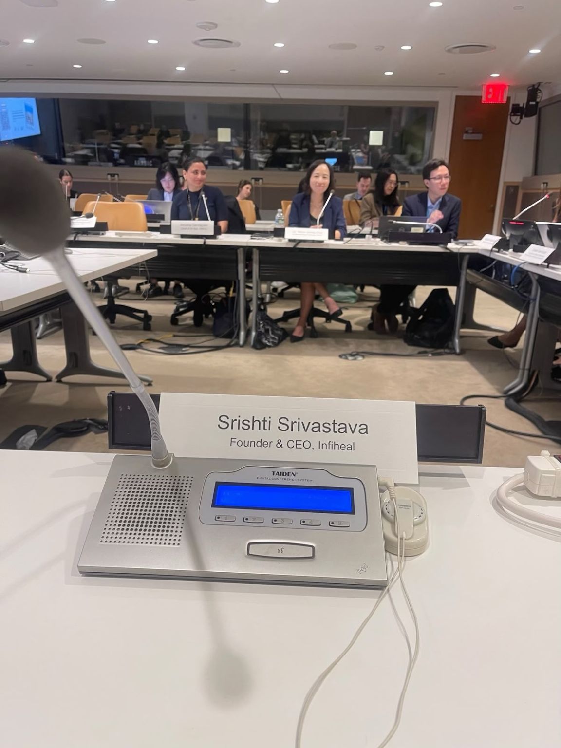 Srishti Srivastava Speaks at the United Nations Headquarters, 81st UN General Assembly, New York - Image 6